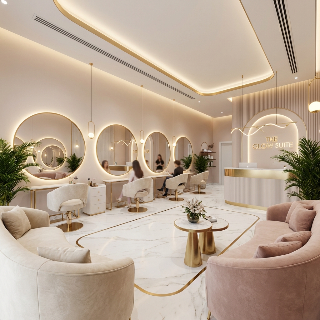 Luxury Salon Interior